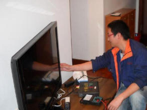 電視安裝,電視上墻移機。投影儀幕布安裝吊頂